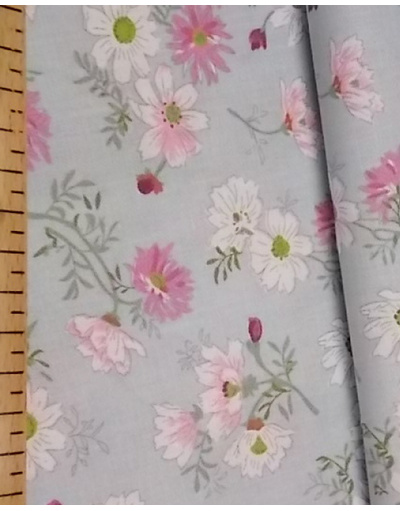 {[en]:Floral fabric by the yard Provence flowers}
