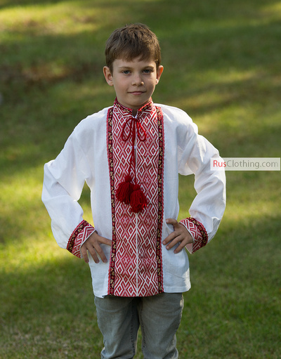 white russian shirt