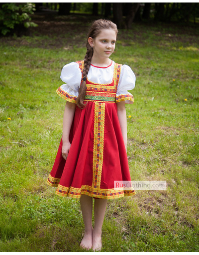 Russian dance costume ''Nastenka'' | RusClothing.com