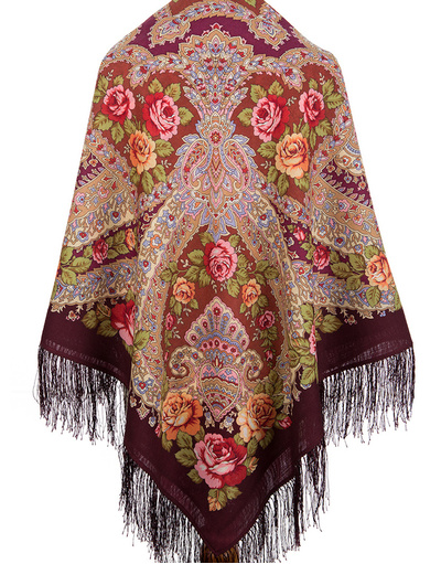 Wool shawl ''Magic Power of Love''
