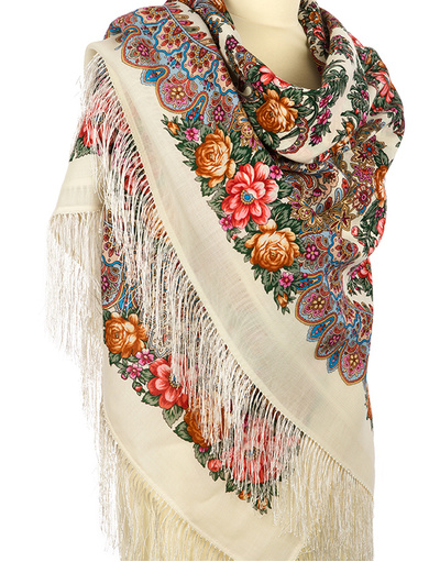 Wool shawl ''Ladoga''