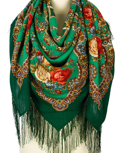 Wool shawl ''Gentle Heart''