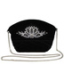 Pochette Noire Brodé d’or ''Enchantress''}