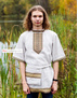 Traditional linen Russian shirt ''Nikita'' for men