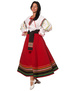 Romanian costume folk dancing