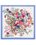 Silk scarf ''Favorite meadow''