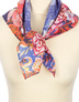 Cotton head scarf ''Floral tracery''