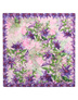 Silk shawl ''Gentian violet''