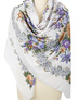 Cotton shawl ''Lace Symphony''