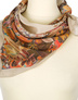 Silk scarf ''Autumn Tune''