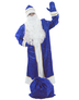 Costume Père Noël russe en bleu