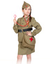 Soviet Uniform stage costume for girls ''Army doctor''