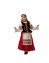 Folklore costume for girls ''Holiday'' red skirt