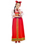 Russian Barynia costume for girls red