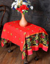 Vintage folk tablecloth