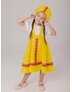 Folk girl sarafan dress