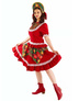 Russia nfolk dance dress ''Quadrille'' with Kokohnik
