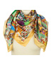 Silk shawl ''Bright Birds''