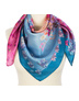 Silk shawl ''Rose Sailboat''