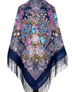 Châle et foulard russe en laine ''Magic Power of Love''Châle et foulard russe en laine ''Honeynoon''