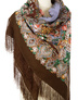 Châle et foulard russe en laine ''Magic Power of Love''Châle et foulard russe en laine ''Honeynoon''