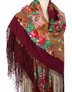 Châle et foulard russe en laine ''Labzin's''