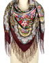 Châle et foulard russe en laine ''Rain''