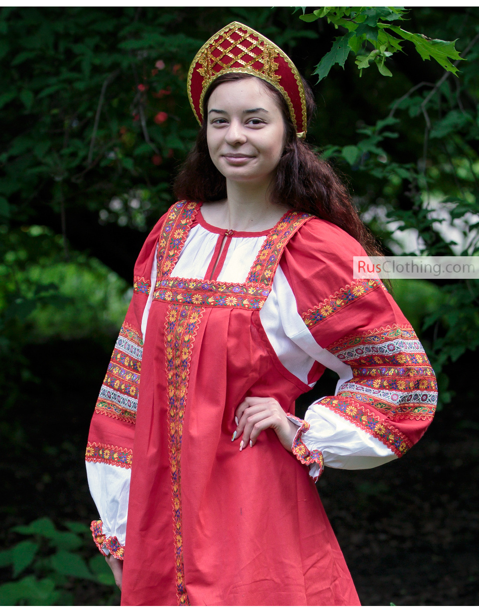 Sarafan dress ''Dunyasha'' | RusClothing.com