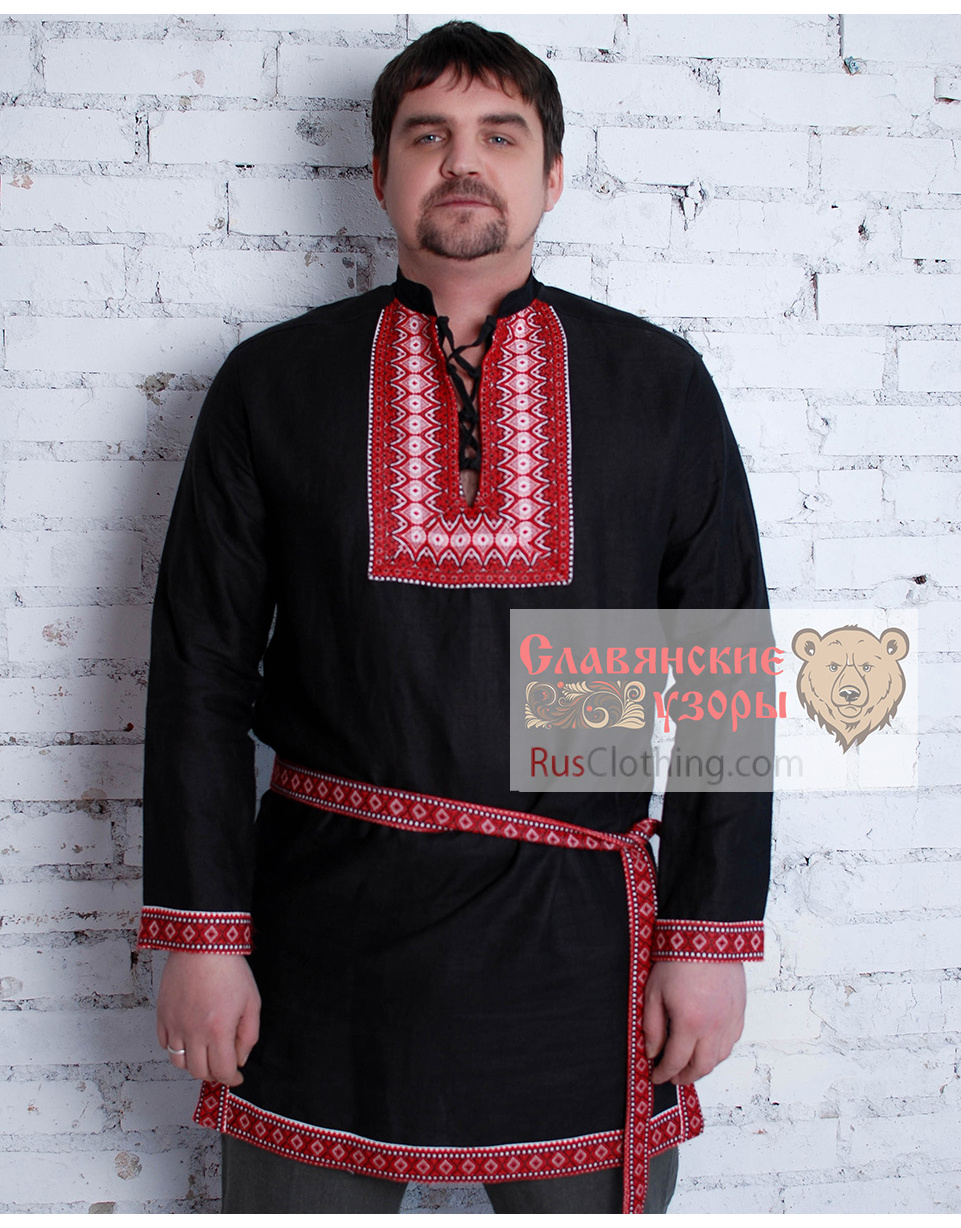 Russian shirts: ''Linen Rubakha'' | RusClothing.com